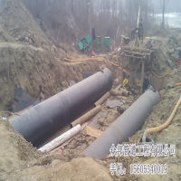 南水北調供水管道頂管施工