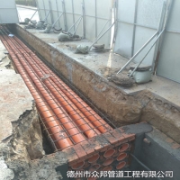 青島電力管道鋪設順利完工4200米